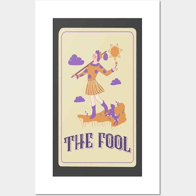 The Fool Tarot Wall Art by Precious Elements